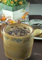 Chocolate Milk Latte is perfect for that afternoon coffee break. Chocolate and coffee, so easy to make at home. Who needs the coffee shops! | homemadeandyummy.com