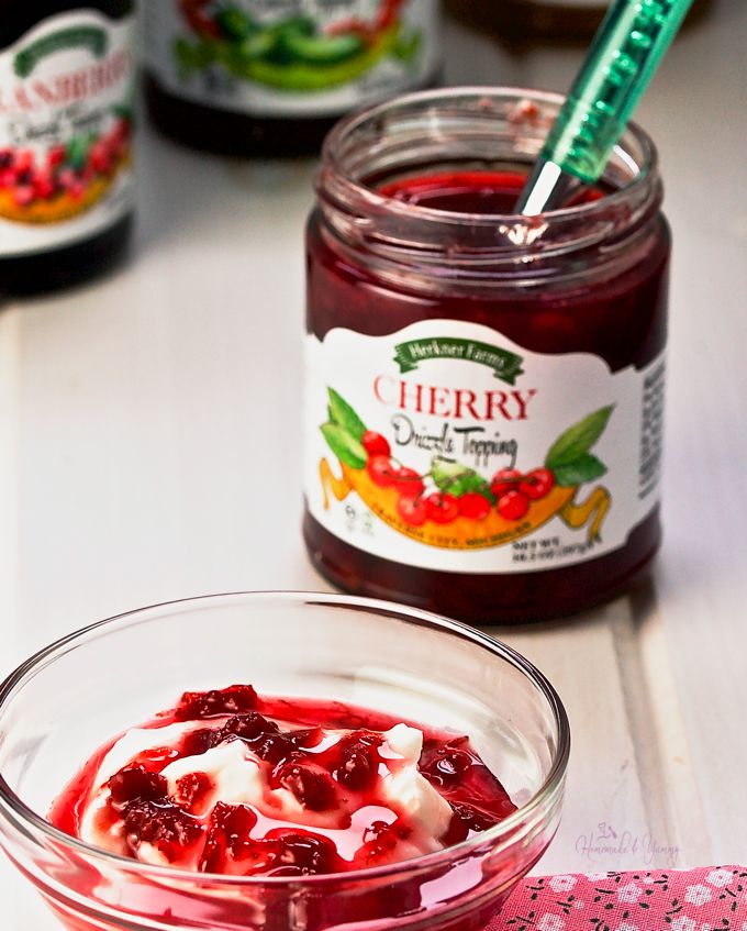 Herkner Farms Award Winning Fruit Drizzle Toppings | homemadeandhymmy.com