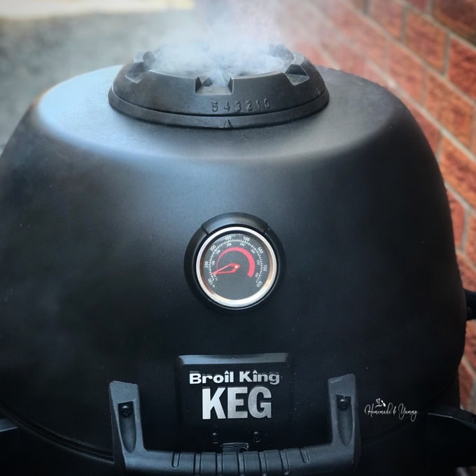 Picture of the KEG charcoal used to make cold smoked cheese.