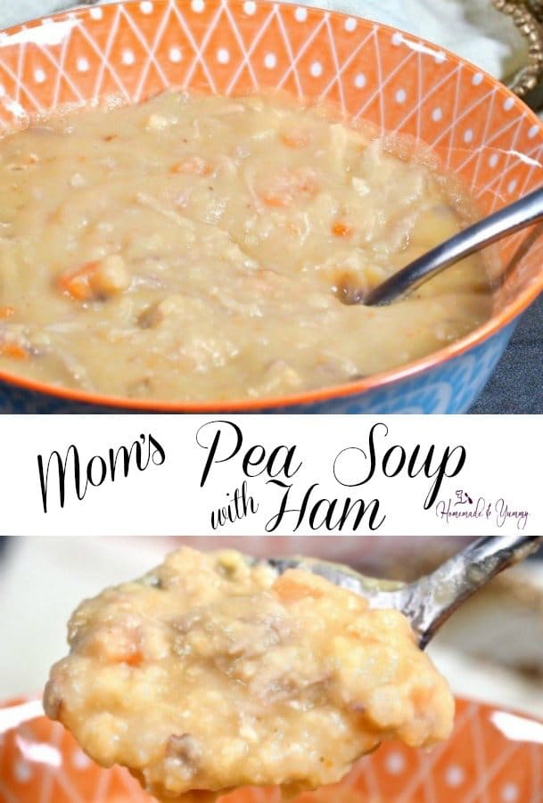 Mom's Pea Soup with Ham Pin Image