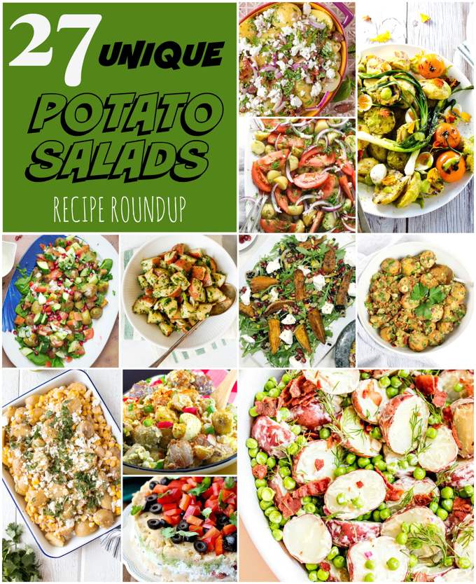 27 Potato Salads Roundup Collage