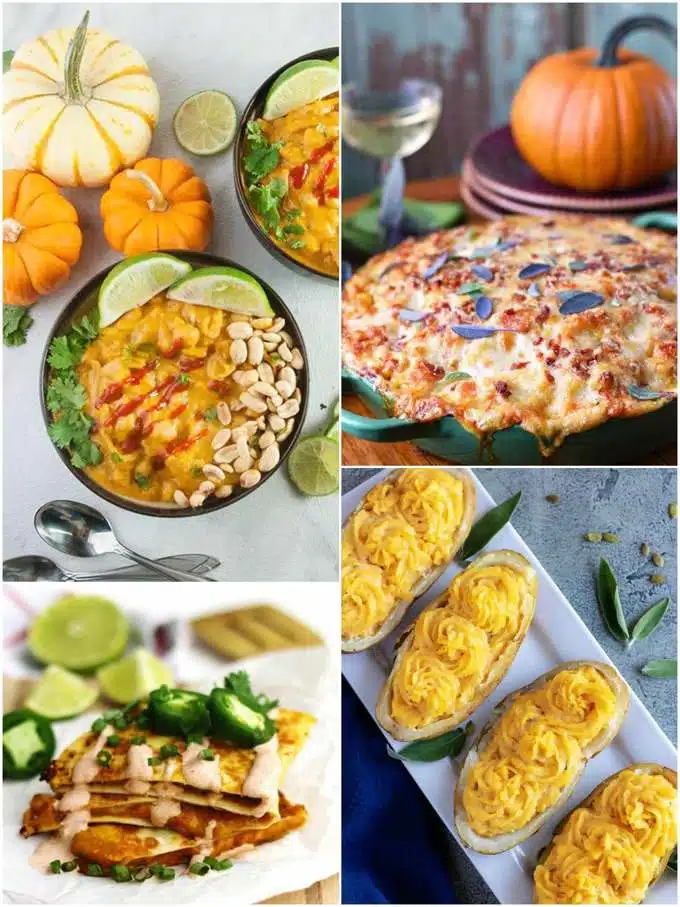Pumpkin Dishes Recipe Roundup Savoury Collage