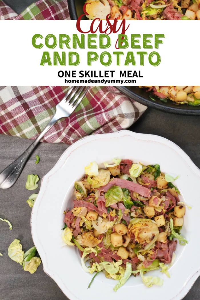 Corned Beef and Potato Skillet Pin Image