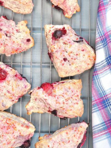 Mixed Berry Scones Featured Image