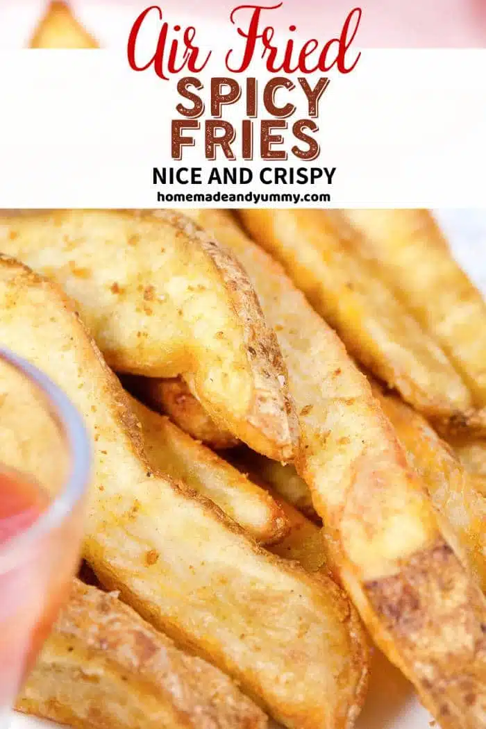 Crispy Spicy Fries Pin Image