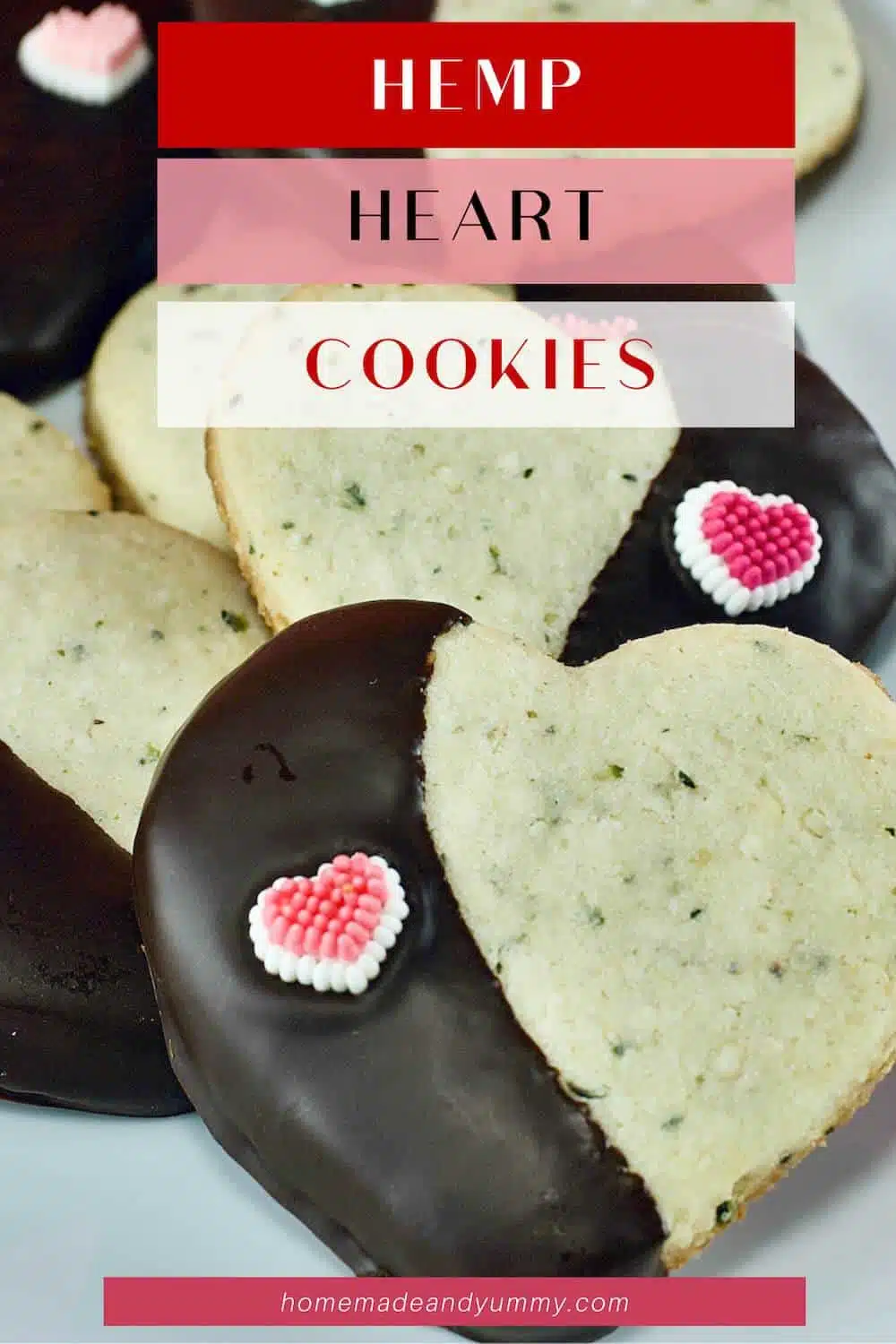 Hemp Heart Cookie Pin Image