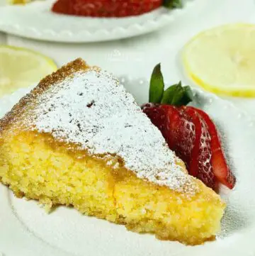 Lemon Polenta Cake Featured Image