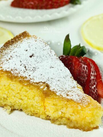Lemon Polenta Cake Featured Image