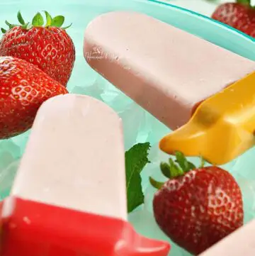 Strawberry Cheesecake Popsicle Featured Image