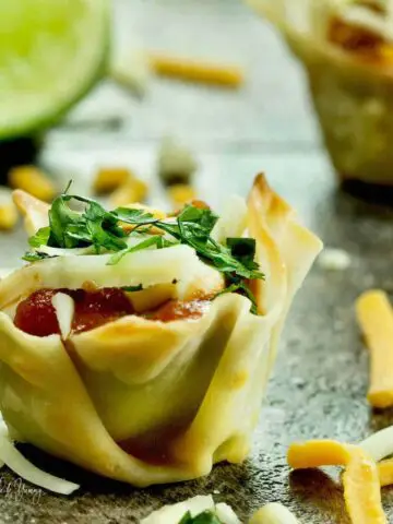 Guacamole Appetizer Cups Featured Image