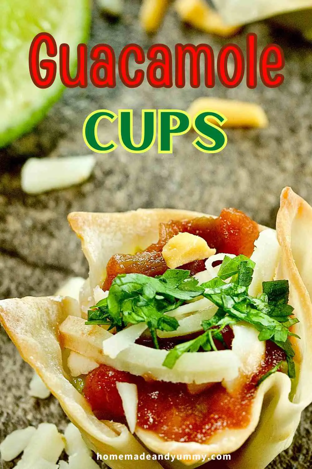 Guacamole Appetizers Pin