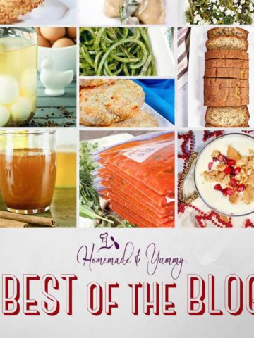 BEST BLOG recipes collage.