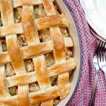 French Turkey Meat Pie Featured Image