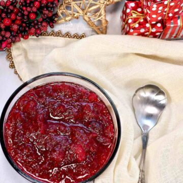 Cranberry Sauce Featured Image