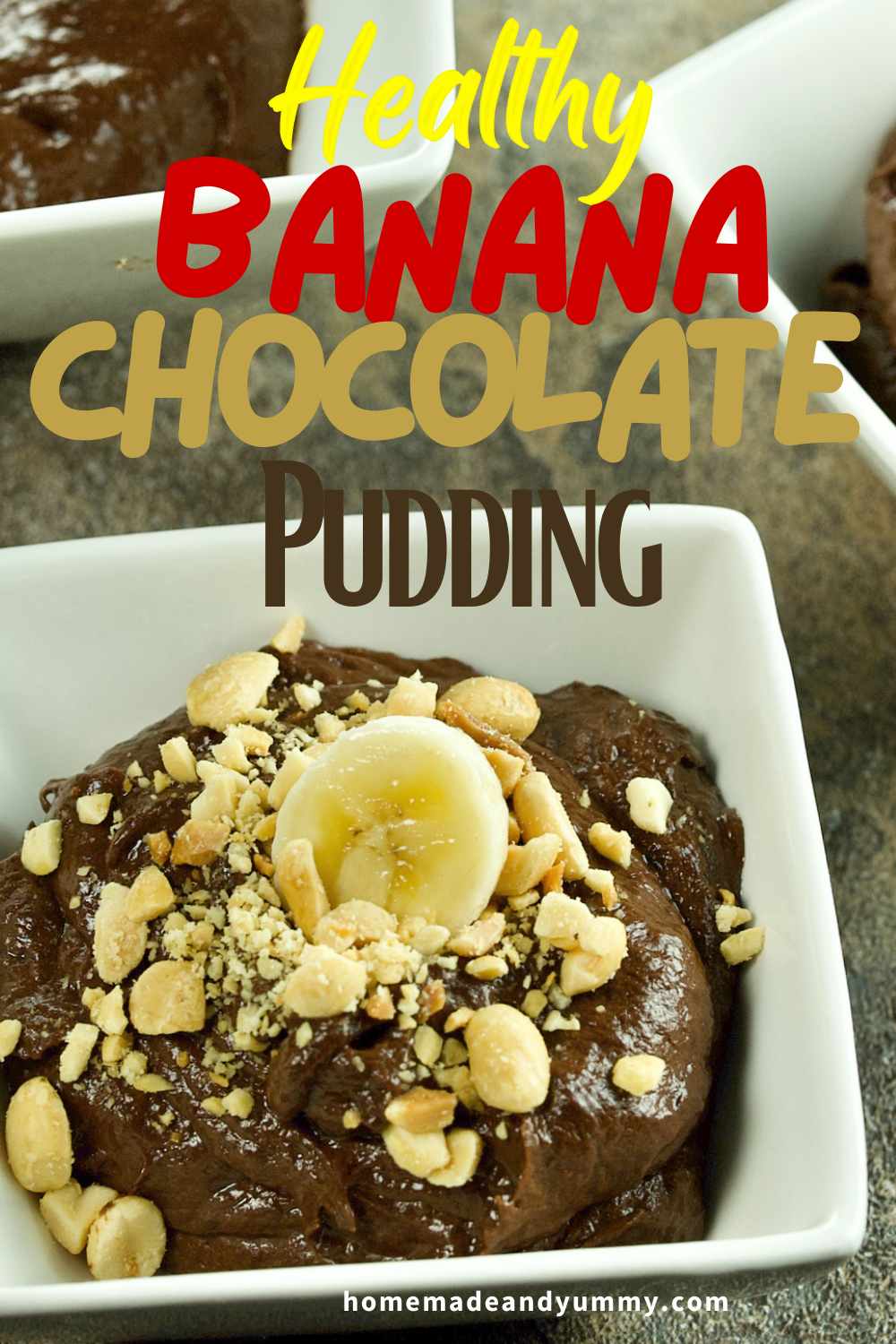 Banana Chocolate Pudding Pin