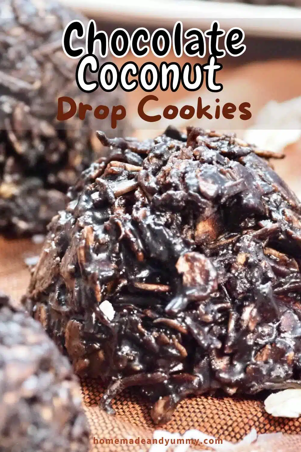 Old-Fashioned Chocolate and Coconut No-Bake Cookies