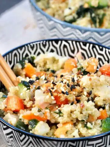 Quinoa Sushi Salad Bowl recipe.