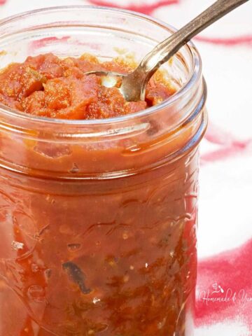 Savory Tomato Jam is ready to eat so many delicious ways.