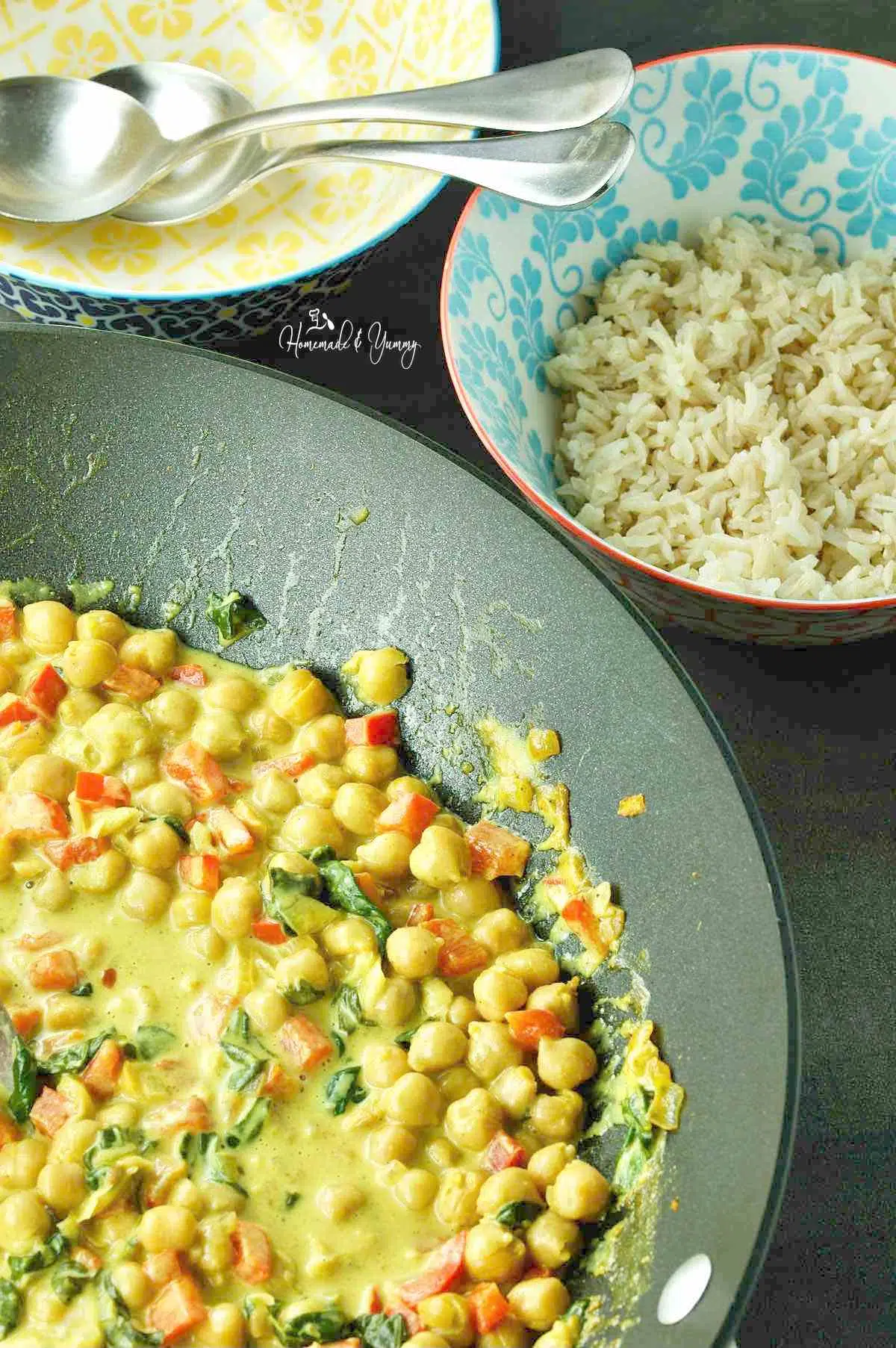 Vegetarian curry recipe.