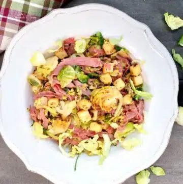 Corned Beef and Potato easy skillet dinner.