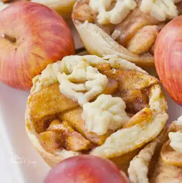 Fried apple tarts are the perfect dessert for fall.