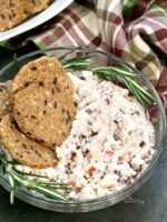 Cold ricotta cheese dip the perfect party appetizer.