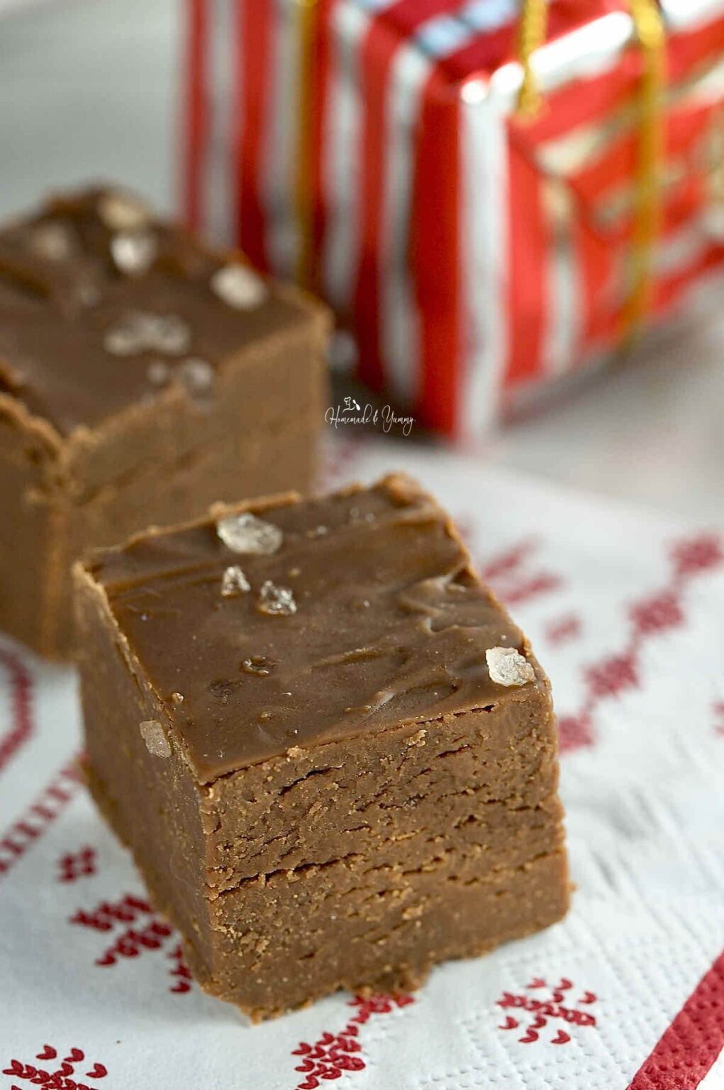 Boozy Bourbon Chocolate Fudge | Homemade & Yummy