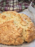 Homemade Irish soda bread is so easy.