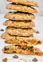 Perfect chewy cookies made with oatmeal.