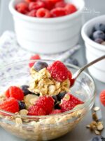 Homemade made muesli recipe.