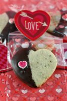 Hemp heart cookies for Valentine'd Day