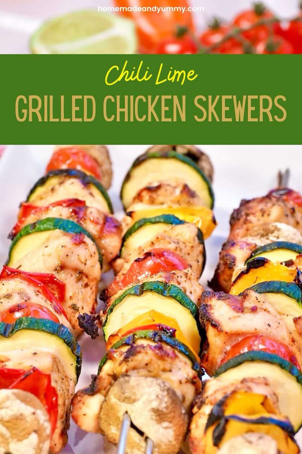 Easy chili lime grilled chicken recipe perfect for BBQ season.