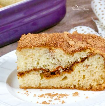 Cinnamon coffee cake recipe.